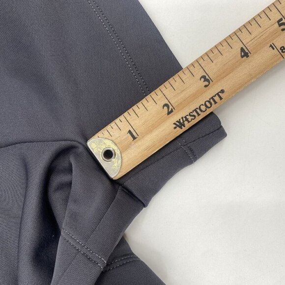 BLANC NOIR Side Medium Lace Up Romper Sleeveless Charcoal Gray Modal - Picture 15 of 16